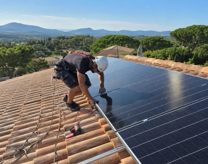 Installateur panneaux solaires Saint-Germain-des-Prés — pose photovoltaïque sur toiture
